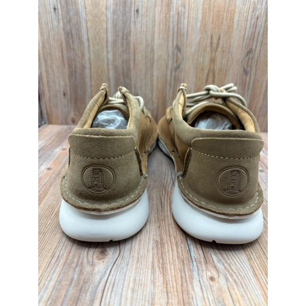 Clarks Mens Colehill Easy Nubuck Dark Sand Size 10.5 - Picture 4 of 8